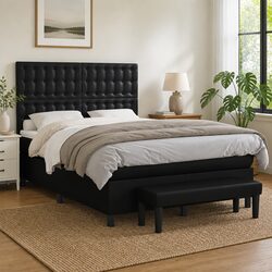 Transform Your Bedroom with This Stylish Box Spring Bed