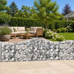 Enhance Your Outdoor Space with Arched Gabion Baskets