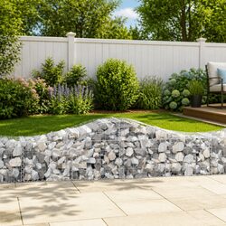 Enhance Your Space with Arched Gabion Baskets 4 pcs
