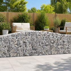 Elevate Your Garden with Arched Gabion Baskets 2 pcs