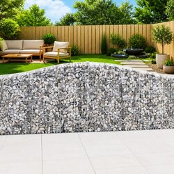 Enhance Your Outdoor Space with Arched Gabion Baskets