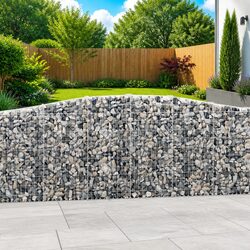 Enhance Your Garden with 4 Arched Gabion Baskets
