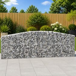 Enhance Your Outdoor Space with Arched Gabion Baskets
