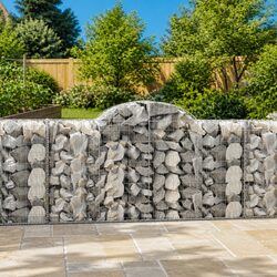 Enhance Your Outdoor Space with Arched Gabion Baskets