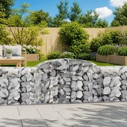 5-Piece Arched Gabion Basket Set for Your Garden