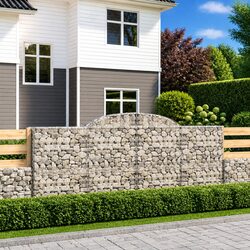 Enhance Your Outdoor Space with Arched Gabion Baskets