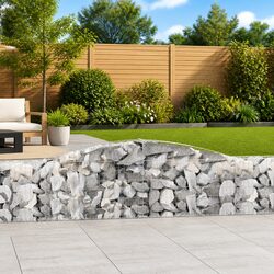 Garden Arched Gabion Baskets 2 pcs for Stylish Outdoors