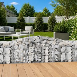 Enhance Your Garden with 2 Arched Gabion Baskets
