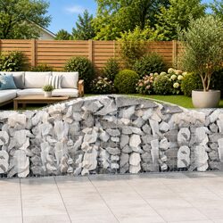 Enhance Your Outdoor Space with 5 Arched Gabion Baskets