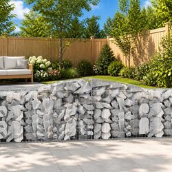 Enhance Your Outdoor Space with Arched Gabion Baskets