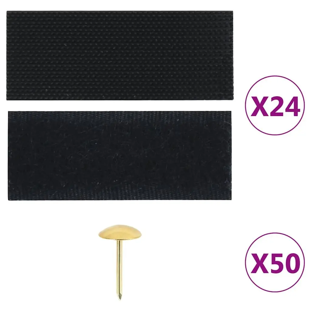 Insect Door Curtains 230x160 cm 2 pcs Magnet Blocks Black Mesh Screen