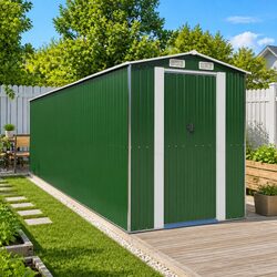 Enhance Your Outdoor Space with a Green Garden Shed
