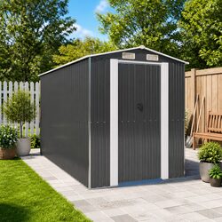 Enhance Your Garden Space with the Anthracite Shed