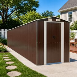 Enhance Your Outdoor Space with a Brown Garden Shed