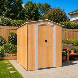 Transform Your Outdoor Space with This Brown Garden Shed