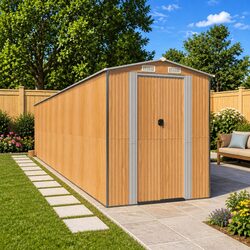 Enhance Your Outdoor Space with a Brown Garden Shed