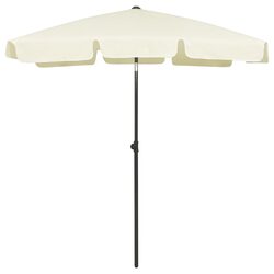 Enhance Your Space with a Yellow Beach Parasol 180x120 cm