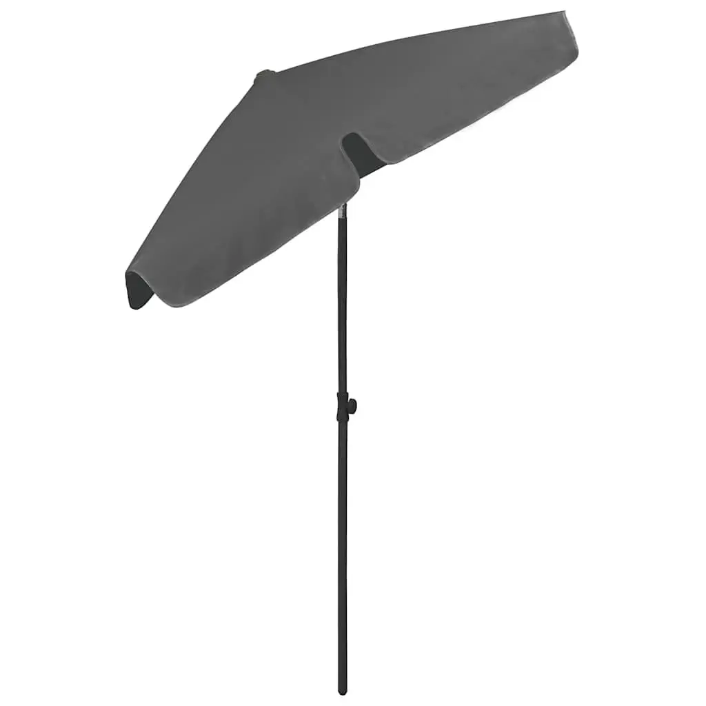 Beach Parasol 180x120cm UV Protection Tilt Function