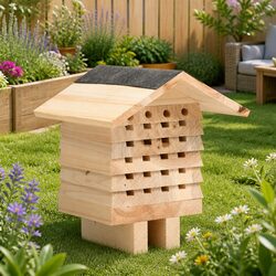 Create a Buzz with Our Solitary Bee Habitat for Gardens