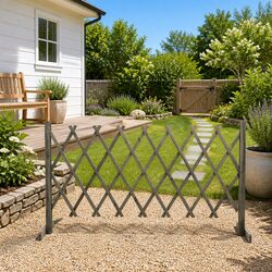 Expandable Garden Trellis Fence Panel for Outdoor Spaces