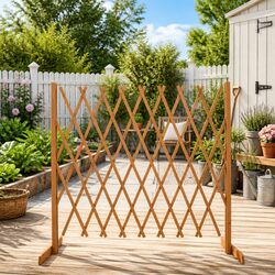 Enhance Your Garden with an Expandable Wooden Trellis 180cm