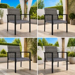 Transform Your Outdoor Space with 4 Dining Chairs