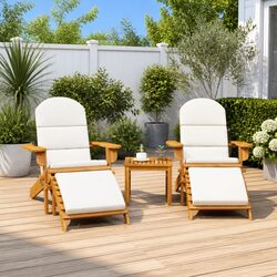 Enhance Your Outdoor Space with Adirondack Lounge Set