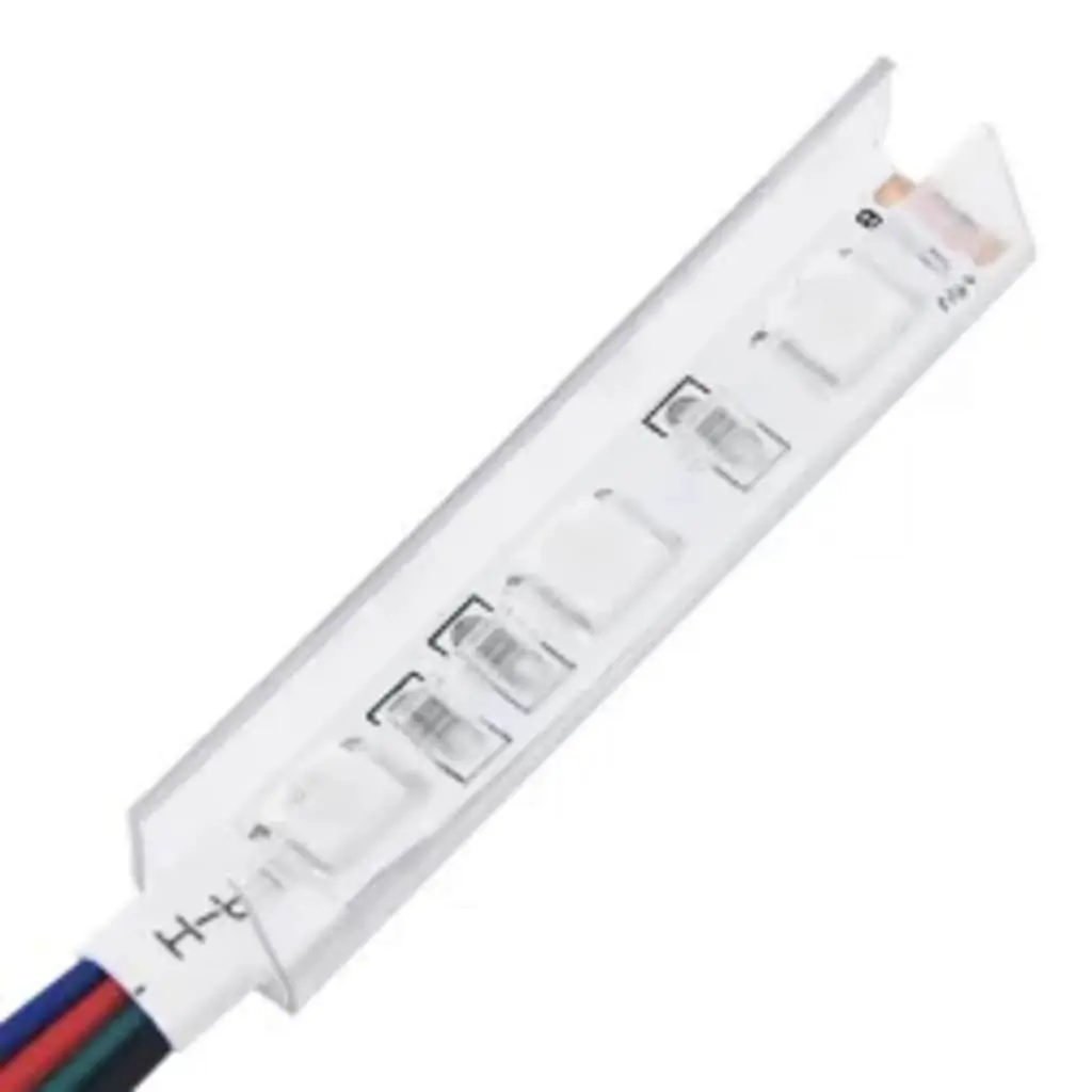 TV Cabinet 260x36.5x40cm RGB LED Lights Storage Unit White Media Stand