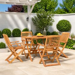 Enhance Your Outdoor Space with 5 Piece Garden Dining Set