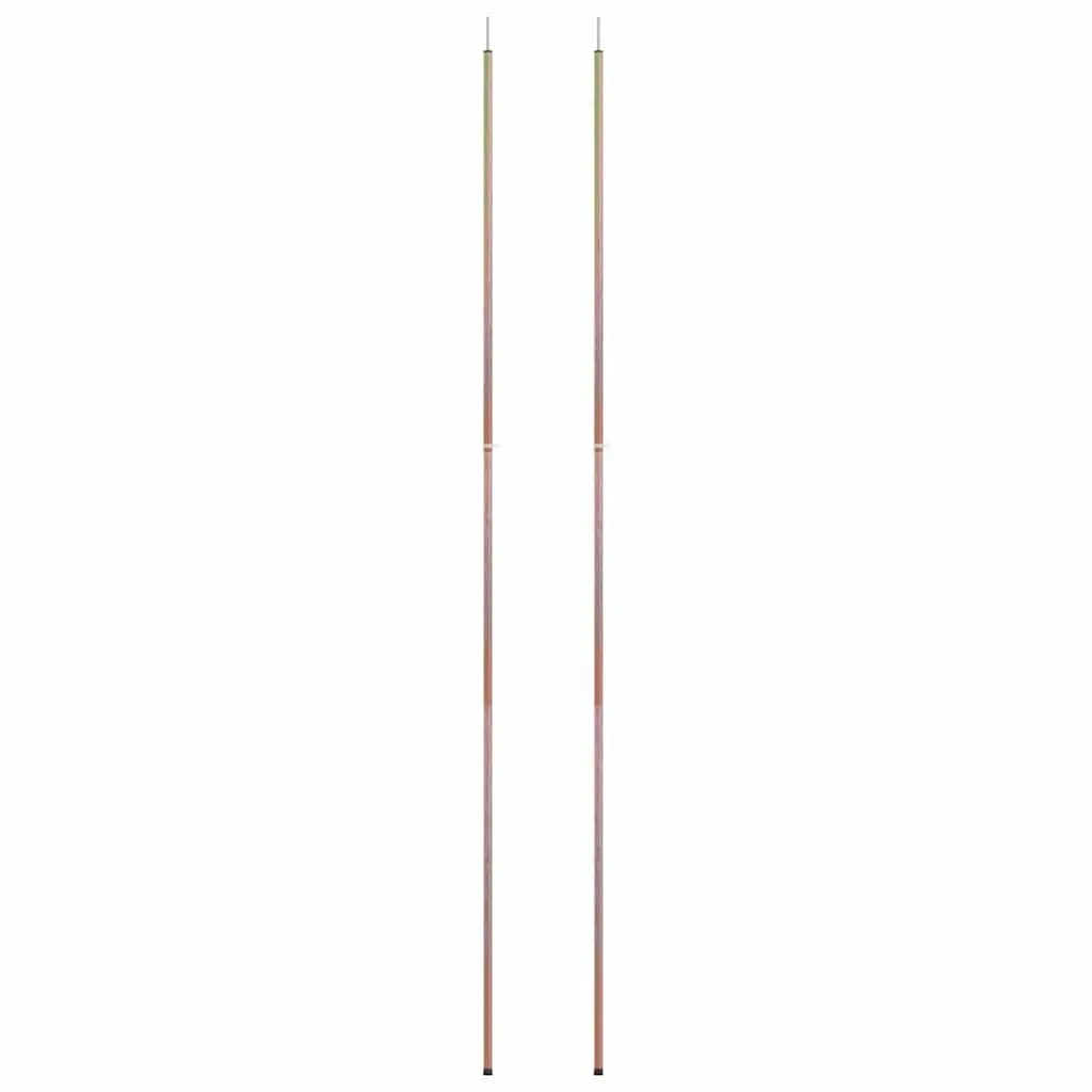 Telescopic Tent Poles Adjustable 170-255 cm Robust Construction Easy Setup for Tents Tarps Awnings