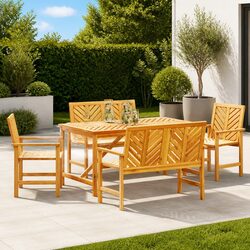 Elevate Your Outdoor Space with This Dining Set