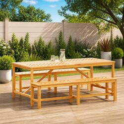 Enhance Your Outdoor Space with a 3 Piece Dining Set
