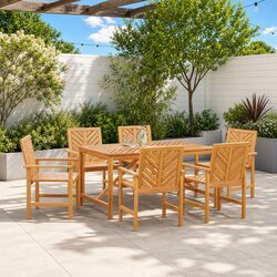 Enhance Your Outdoor Space with 6 Acacia Wood Chairs