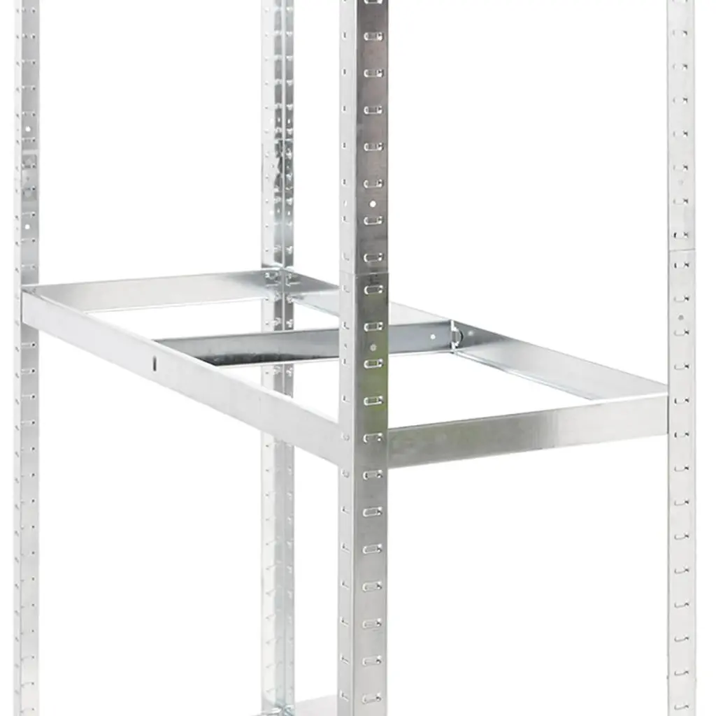 2-Layer Tire Rack 110x40x180 cm Heavy-Duty Steel Storage Shelving for Garage and Industrial Use