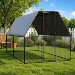 Enhance Your Outdoor Space with a Galvanised Chicken Coop 2x4x2m