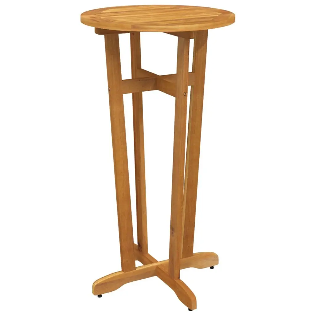 Garden Bar Set 5 Piece Solid Acacia Wood Outdoor Furniture Brown