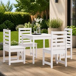 Elevate Your Outdoor Space with This 5-Piece Dining Set