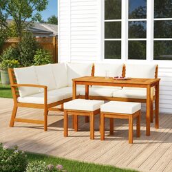Enhance Your Outdoor Space with a 6-Piece Dining Set