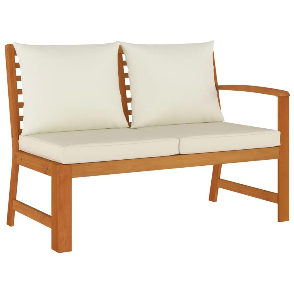 Outdoor Dining Set 9 Piece Modular Wooden Furniture with Cushions Acacia Wood