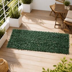 Enhance Your Outdoor Space with Leaf-Patterned Privacy Screen 300x100cm