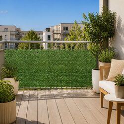 Enhance Your Outdoor Space with a Green Privacy Screen 400x75cm