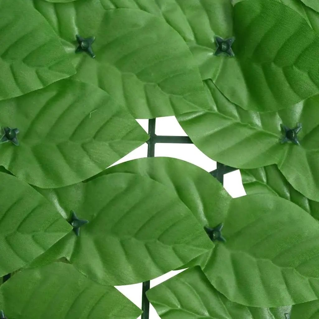 Privacy Screen 600x75cm Decorative Leaves for Balcony Terrace Garden