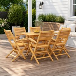 Enhance Your Outdoors with 7 Piece Garden Dining Set