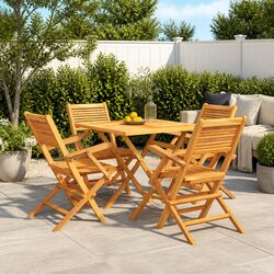 Elevate Your Outdoor Space with a 5 Piece Dining Set