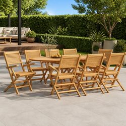 Enhance Your Outdoor Space with 8 Folding Garden Chairs