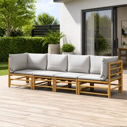 Enhance Your Outdoor Space with 4 Piece Lounge Set