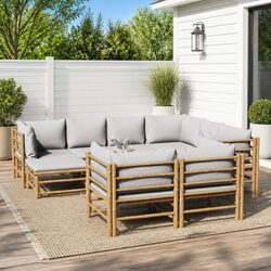 Elevate Your Outdoor Space with a 10-Piece Lounge Set