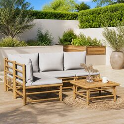 Transform Your Outdoor Space with Bamboo Lounge Furniture