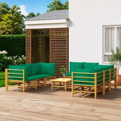 Transform Your Outdoor Space with a 9 Piece Lounge Set