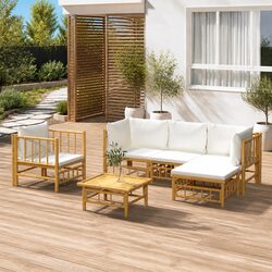 Enhance Your Outdoor Space with 6-Piece Lounge Set